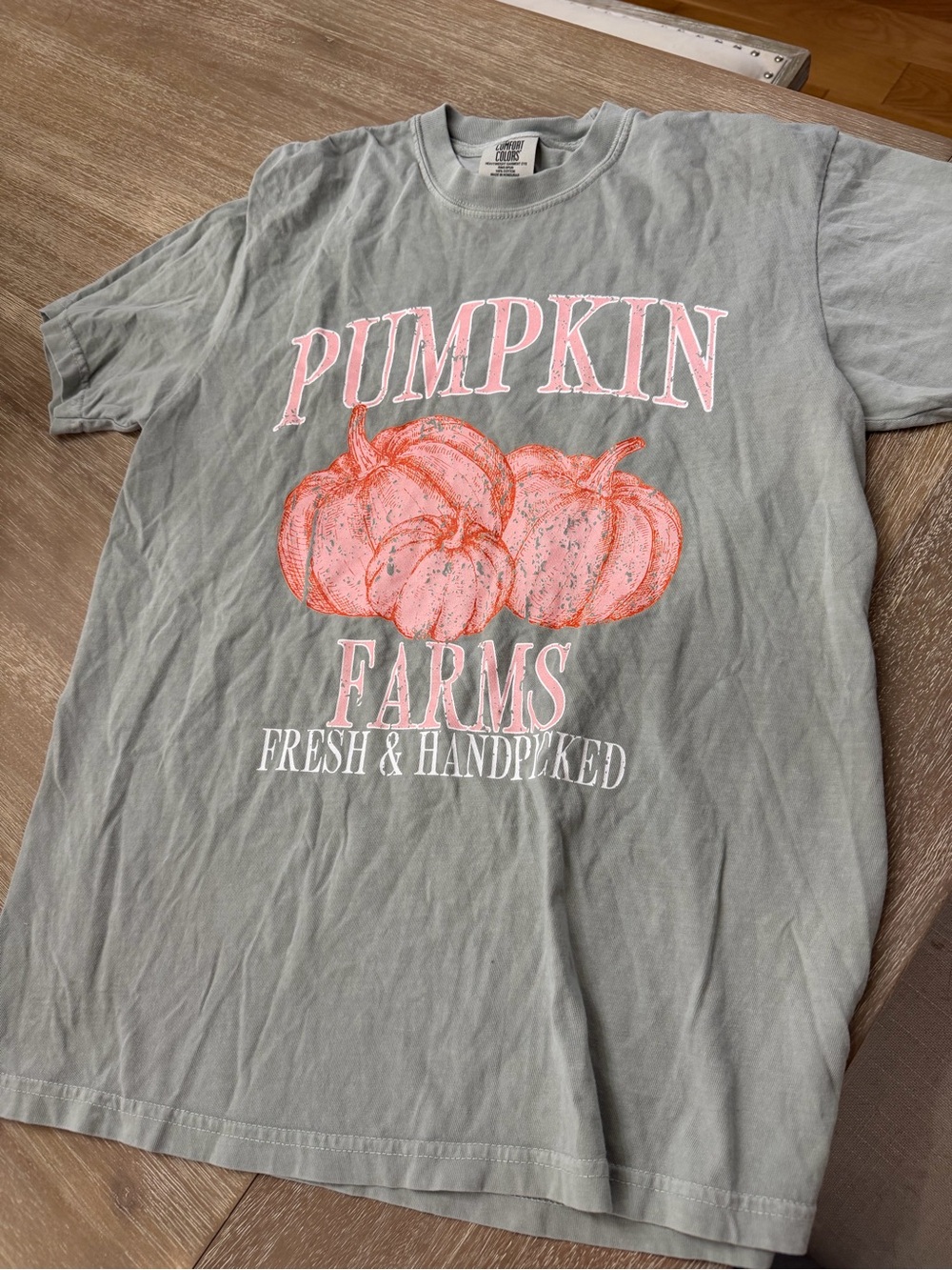 Pink Lily Pumpkin Farms Graphic Tee